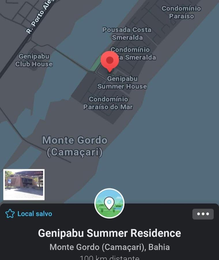 Apartamento Em Guarajuba 200M Da Praia Камасари Экстерьер фото